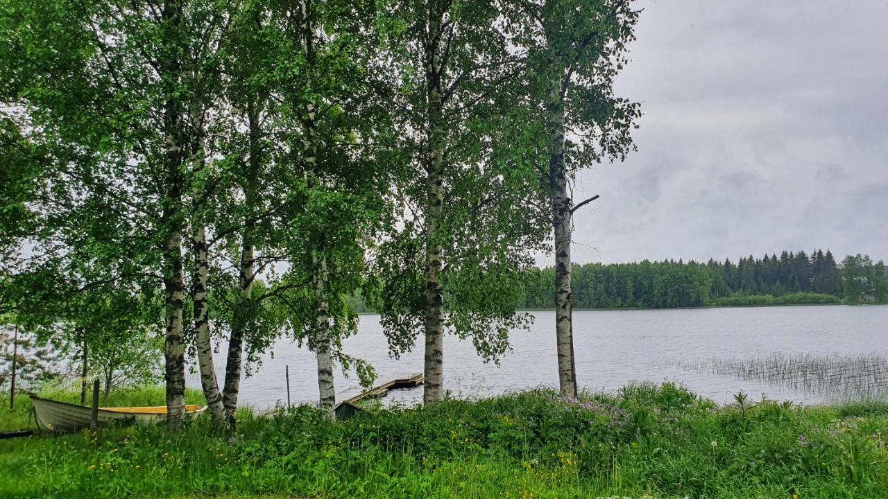 Viihtyisae Kolmio Jaerven Rannalla Haapavesi Esterno foto