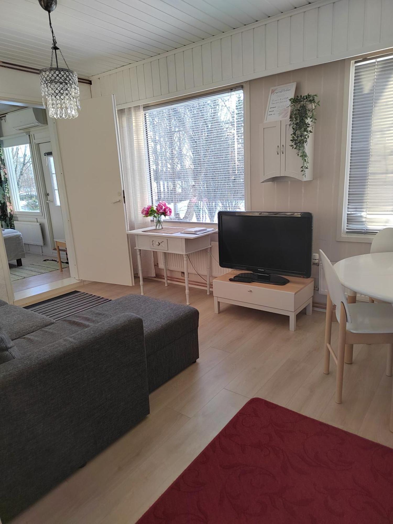 Viihtyisae Kolmio Jaerven Rannalla Haapavesi Esterno foto