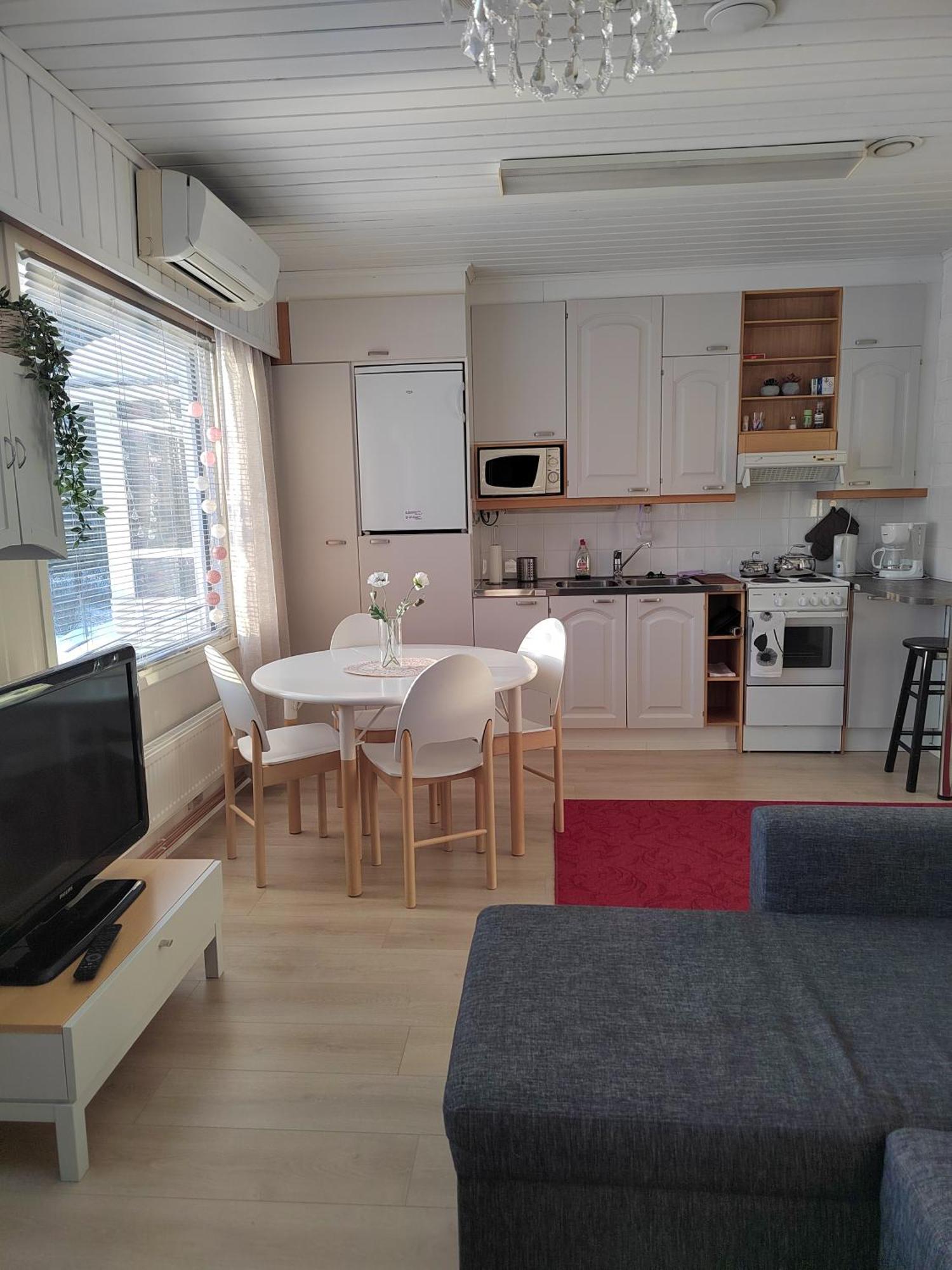Viihtyisae Kolmio Jaerven Rannalla Haapavesi Esterno foto